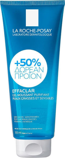 La Roche Posay Effaclar Purifying Cleansing Gel Cleansing Face for Acne-Prone Skin 300ml