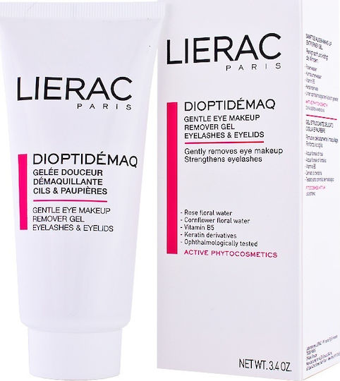 Lierac DioptiDemaq Gentle Eye MakeUp Remover Gel Гел Премахване на грим Очи 100мл