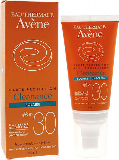 Eau Thermale Avène Cleanance Solaire Wasserdicht Sonnencreme Creme Gesicht SPF30 50ml