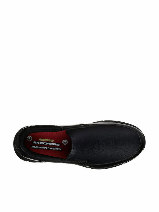 Skechers Nampa Groton Low Work Black with Certification SR