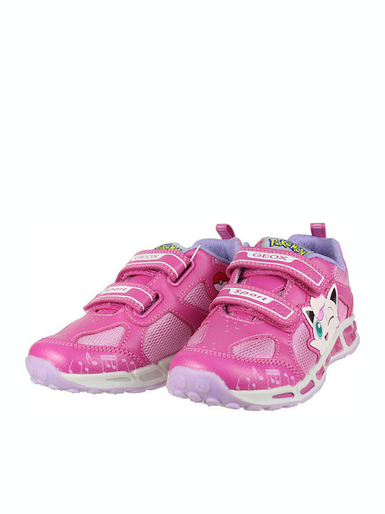 Geox Kids Sneakers Shuttle with Straps Fuchsia