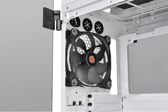Thermaltake View 71 Tempered Glass Gaming Midi Tower Κουτί Υπολογιστή με Πλαϊνό Παράθυρο Λευκό