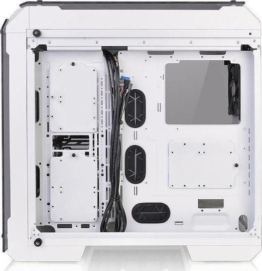 Thermaltake View 71 Tempered Glass Gaming Midi Tower Κουτί Υπολογιστή με Πλαϊνό Παράθυρο Λευκό