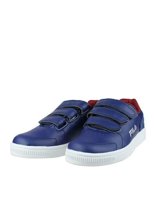 Fila Παιδικό Sneaker Panta με Σκρατς για Αγόρι Navy Μπλε