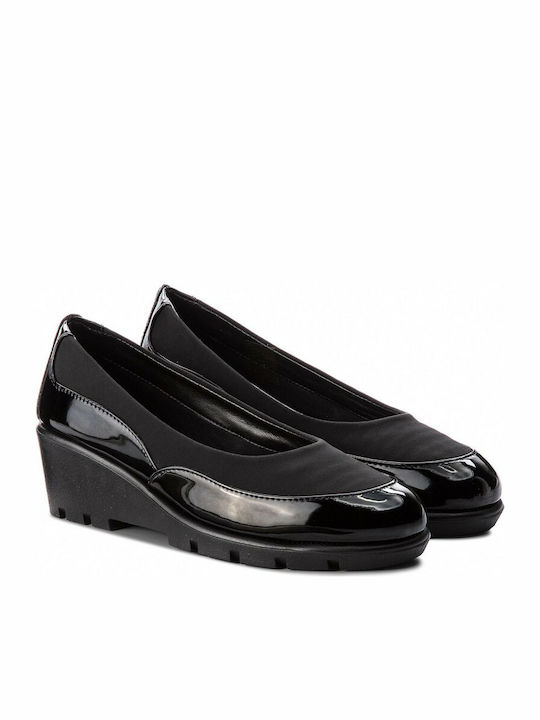 The Flexx Slip In B413/25 Leder Pumps Schwarz