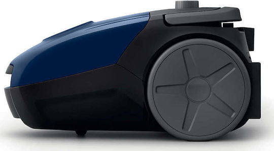 Philips Powergo Staubsauger 750W mit Eingetütet 3lt Blau