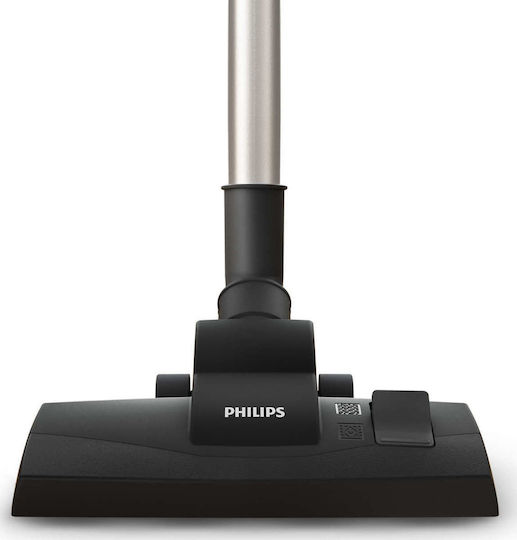 Philips Powergo Staubsauger 750W mit Eingetütet 3lt Blau