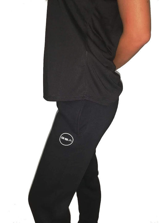 Pantalon Trening Dama Cu Elastic Negru