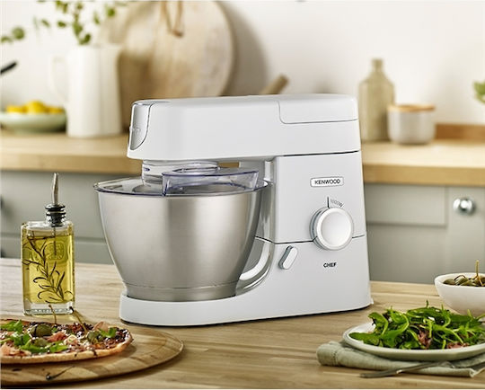 Kenwood Chef Стенд миксер 1000W с Неръждаема Купа 4.6лт