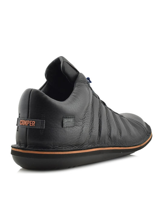 Beetle Bărbați Anatomice tip botine Negre