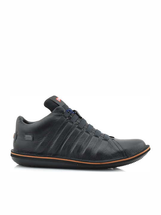 Beetle Bărbați Anatomice tip botine Negre