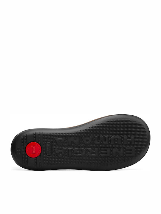 Beetle Bărbați Anatomice tip botine Negre