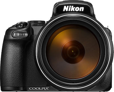 Nikon Coolpix P1000 Compact Aparat Foto 16MP Cu Zoom Optic 125x cu Ecran 3.2" și Rezoluție Video 3840 x 2160 pixeli Negru