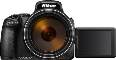 Nikon Coolpix P1000 Compact Aparat Foto 16MP Cu Zoom Optic 125x cu Ecran 3.2" și Rezoluție Video 3840 x 2160 pixeli Negru