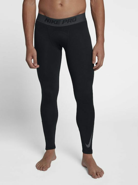 Nike Pro Therma Ανδρικό Ισοθερμικό Παντελόνι Μαύρο