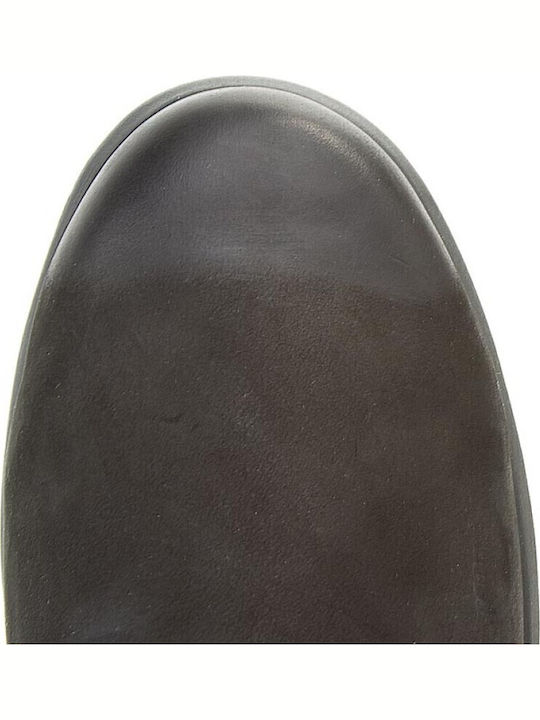 Tran Scend Mid Leather Black Men's Boots