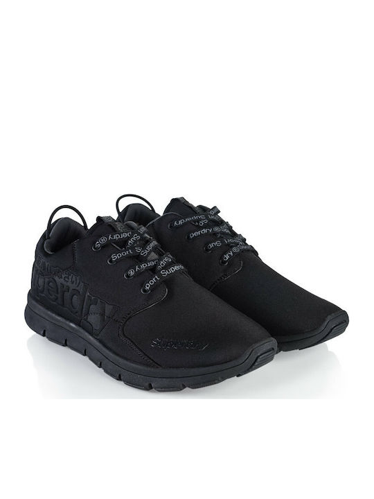 Superdry Scuba Runner Trainers Sneakers Black