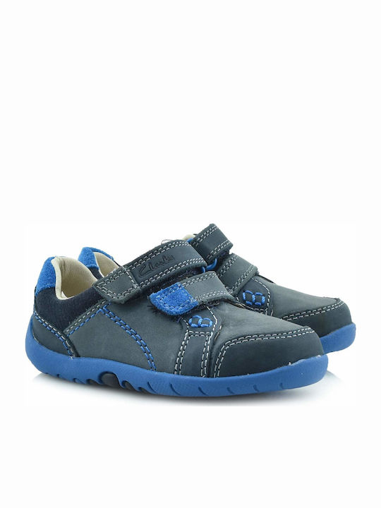 Clarks Παιδικά Sneakers Softly To FST Anatomisch Blau ->