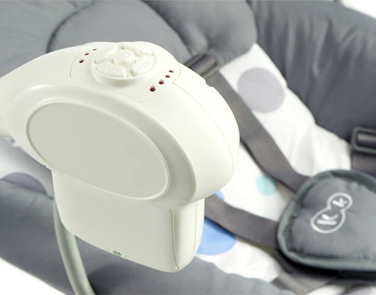 Kinderkraft Ηλεκτρικό Relax Μωρού Minky με Μουσική Mint για Παιδί έως 9kg