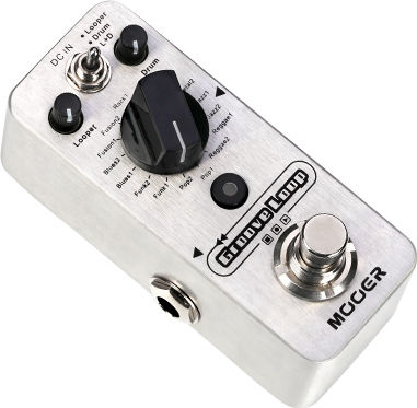 Mooer Groove Loop Pedale Wirkung Looper E-Gitarre und E-Bass