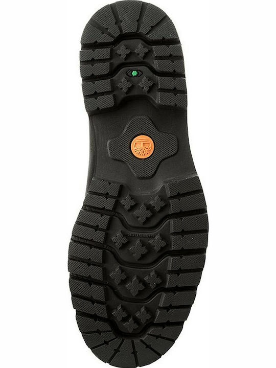 Radford 6inch Leder Schwarz Stiefel Wasserdicht Anatomisch