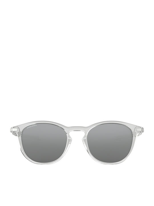 Oakley Pitchman R Γυαλιά Ηλίου Διάφανο με Κοκκάλινο Σκελετό