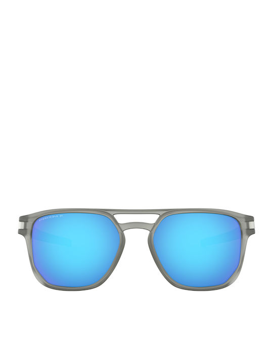 Oakley Latch Beta Γυαλιά Ηλίου Γκρι με Κοκκάλινο Σκελετό