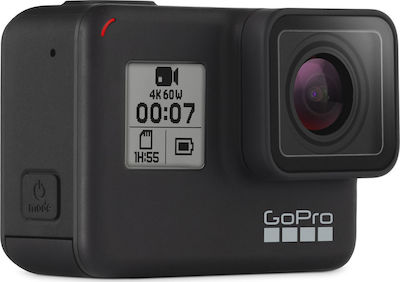 GoPro Hero7 Action Camera 4K Ultra HD Υποβρύχια με WiFi Μαύρη με Οθόνη 2"