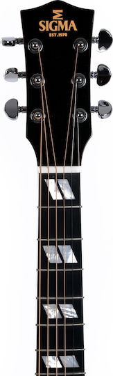 Sigma Guitars Semi-Akustik Akustikgitarre Heritage Cherry Sunburst Sunburst