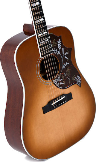 Sigma Guitars Semi-Akustik Akustikgitarre Heritage Cherry Sunburst Sunburst
