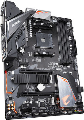 Gigabyte B450 Aorus Elite (rev. 1.0) Motherboard ATX με AMD AM4 Socket