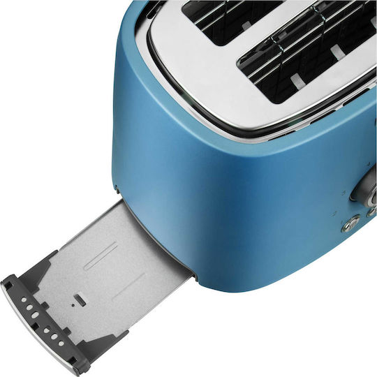 Sencor STS6052BL Φρυγανιέρα 2 Θέσεων 1000W Μπλε