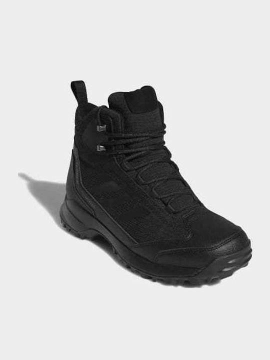adidas Terrex Heron Mid Încălțăminte De Drumeție Tip Botine Pentru Bărbați Core Negru / Gri Four