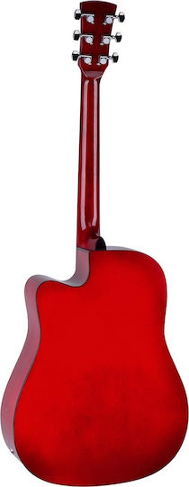Soundsation Ακουστική Κιθάρα Yosemite DNCE Red Sunburst Red / Sunburst