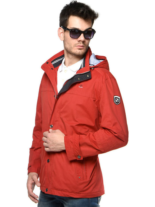 Jacke Bomber Rot
