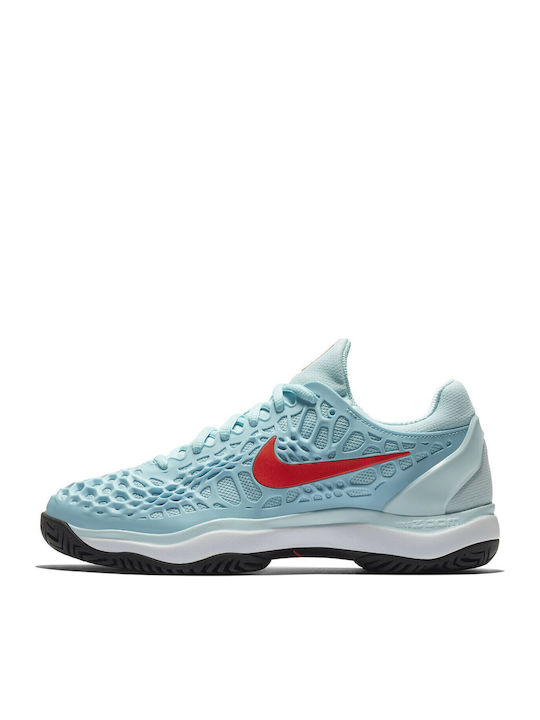 Nike Zoom Cage 3 Women's Tennis Shoes for Hard Courts Turquoise