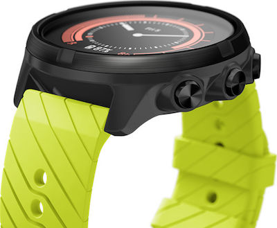 Suunto 9 50mm Smartwatch mit Pulsmesser (Lime)