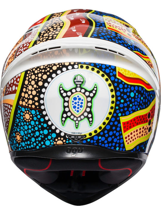 AGV K1 S Cască Moto Față întreagă DOT / ECE 22.05 1500gr 0281O0I0-005-XS