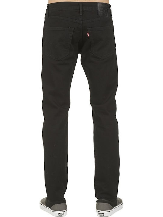 502 Men's Elastic Jeans Pants with Regular Straight Fit Black