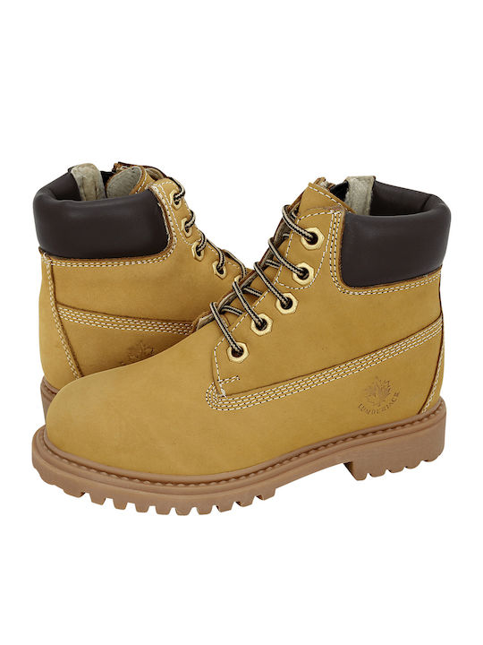 Lumberjack SB00101-018 Beige Kids Boots Tabac Brown SB00101-018D01CG001