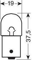 Lampa Lamps Car Single filament R10W 24V 10W 2pcs