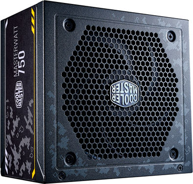 CoolerMaster MasterWatt 750 TUF Gaming Edition 750W Захранващ блок за компютър Пълен кабел 80 Plus Bronze