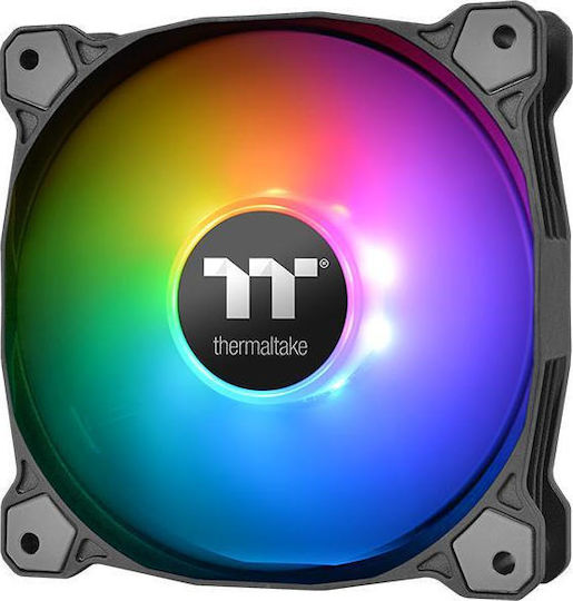 Thermaltake Pure Plus 12 Radiator Fan TT Premium Case Fan 120mm (1500rpm / 56.45cfm) με RGB Φωτισμό και Σύνδεση 4-Pin PWM 3τμχ