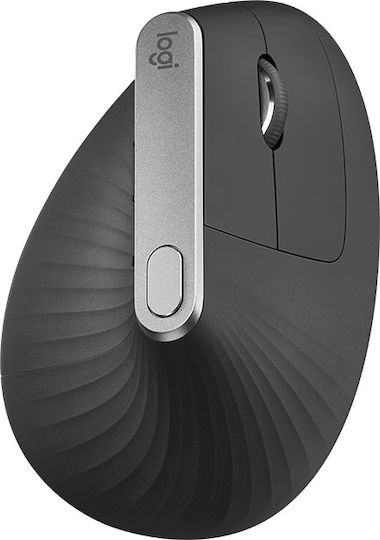 Logitech MX Vertical Безжичен и жичен Ергономичен Bluetooth Vertical Мишка Черен