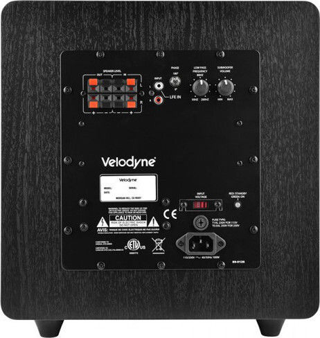 Velodyne Impact 10 Αυτοενισχυόμενο Subwoofer με Ηχείο 10" 150W Μαύρο