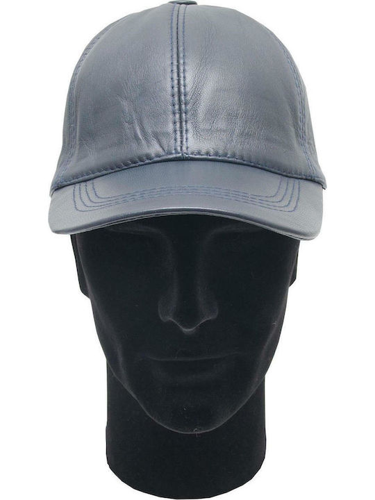 Leather 100 SKIN CAP CODE: HAT-6 (D.BLUE)