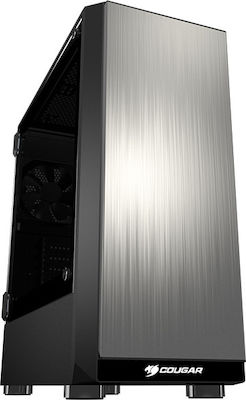Cougar Trofeo Midi-Turm Computergehäuse Silber