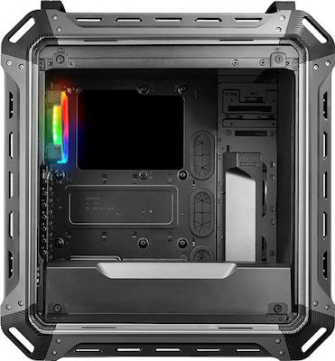 Cougar Panzer EVO RGB Gaming Full Tower Κουτί Υπολογιστή με Πλαϊνό Παράθυρο Ασημί