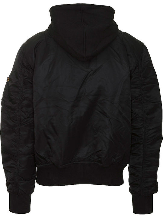 MA-1 D-Tec Winter Jacket Bomber Black