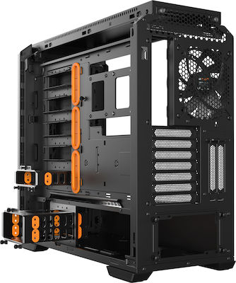 Be Quiet Silent Base 601 Window Midi Tower Κουτί Υπολογιστή Πορτοκαλί